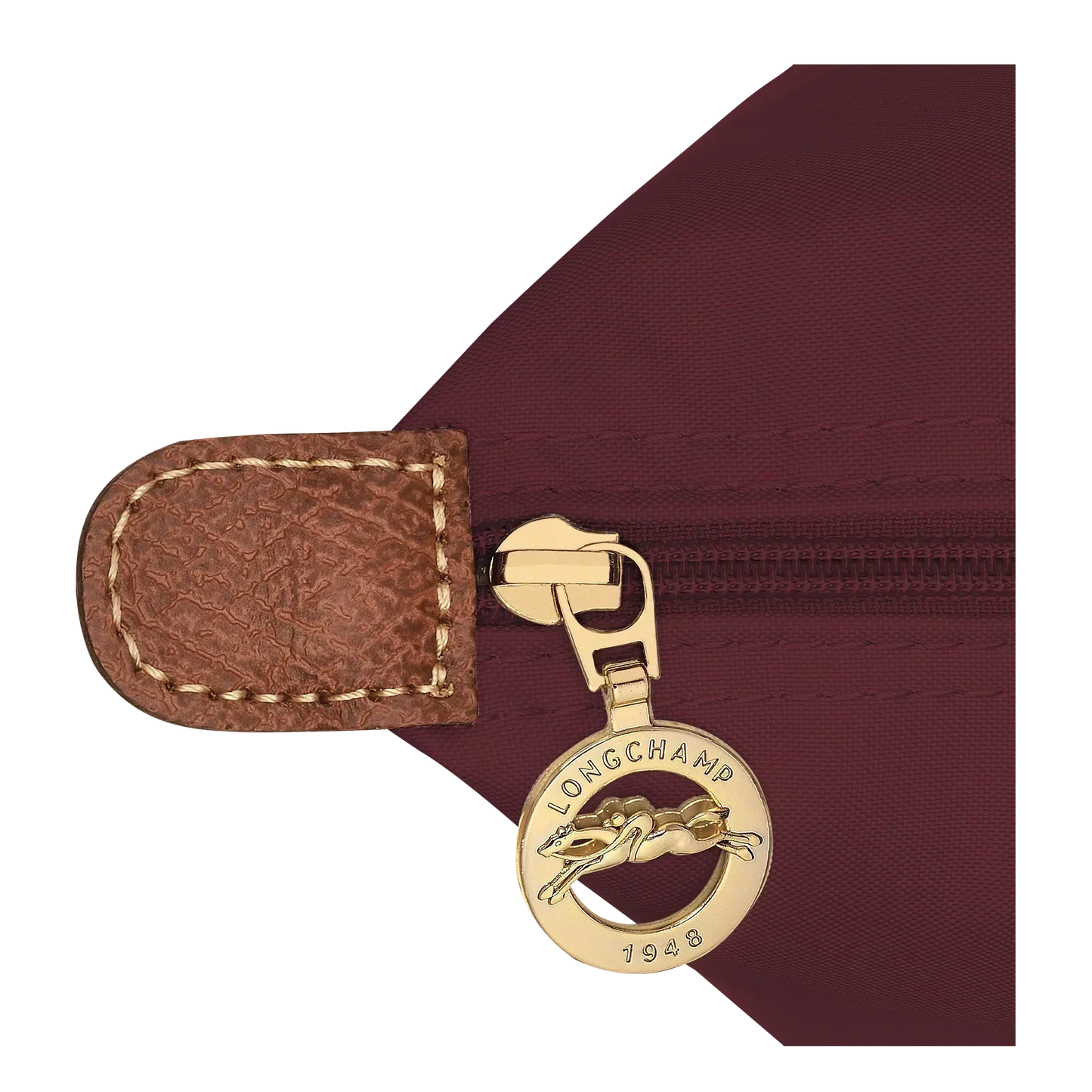 Large Pliage Bag, Burgundy