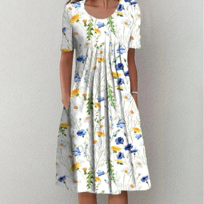 Marianne | Cotton Tummy Coverage Dress