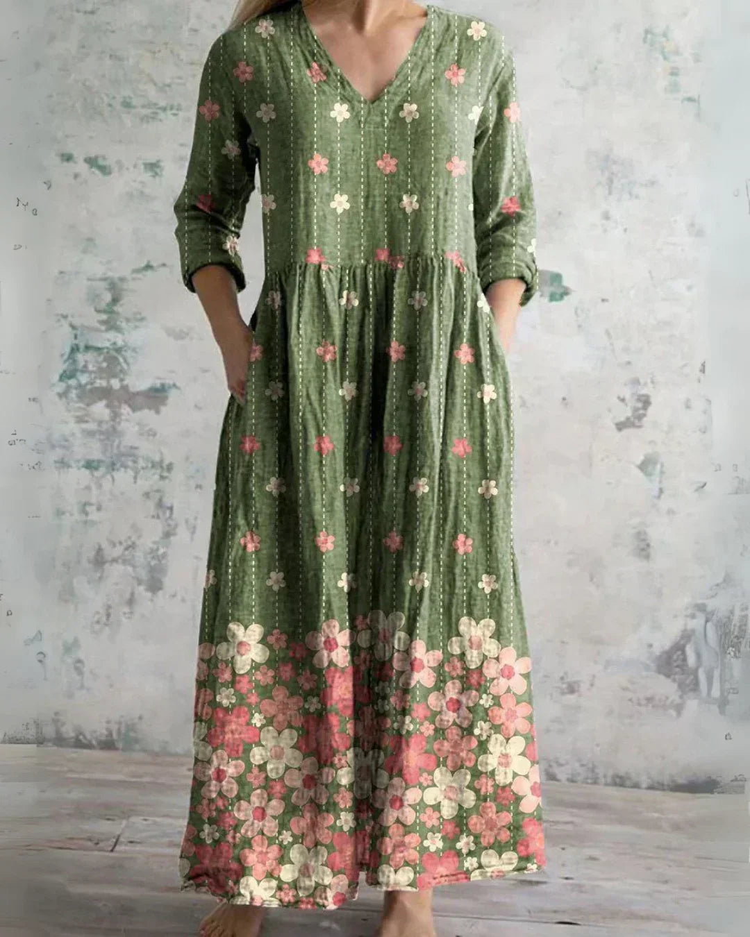 Clara | Comfort Floral Maxi Dress