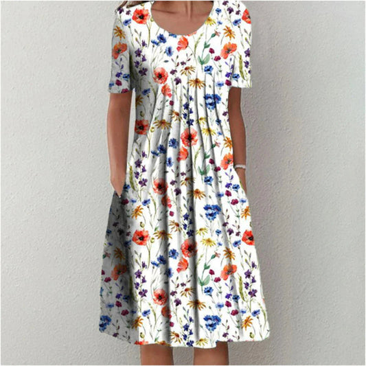 Marianne | Cotton Tummy Coverage Dress