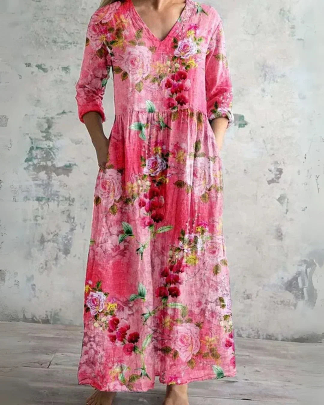 Clara | Comfort Floral Maxi Dress