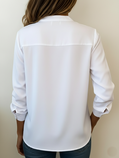Cornelia | Elegant Blouse with Refined Collar