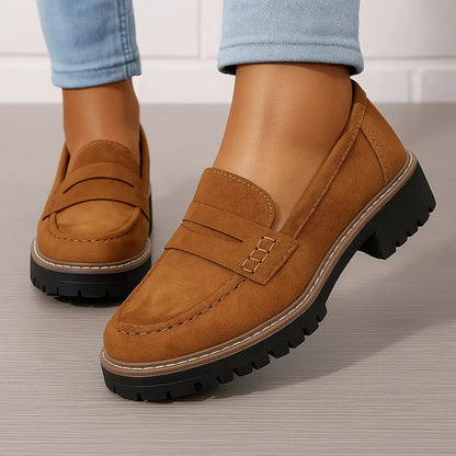 Nadia | Timeless Suede Loafers