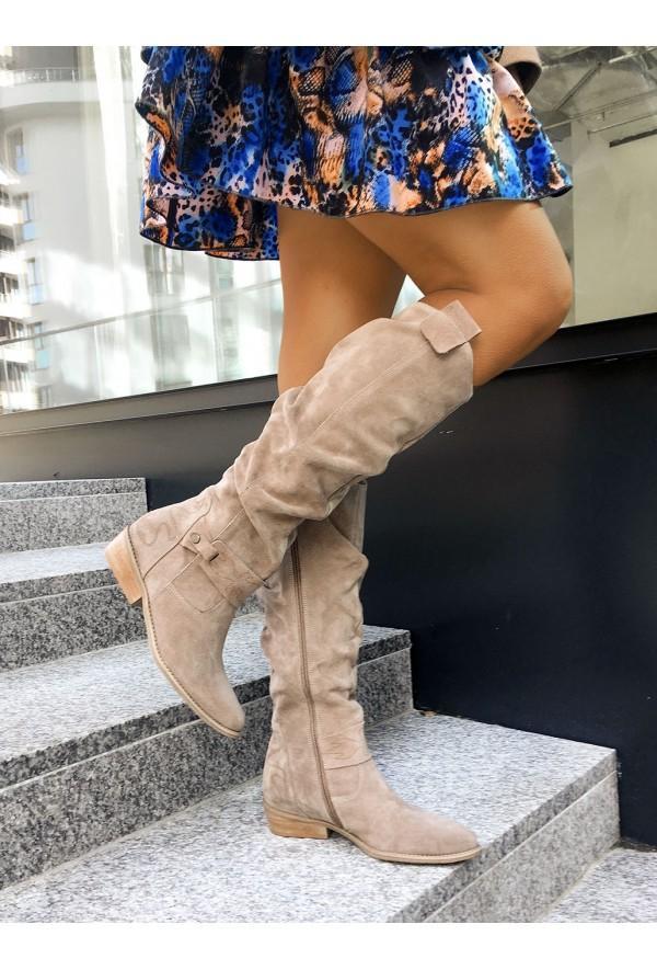 Zavira | Elegant Warm Suede Boots