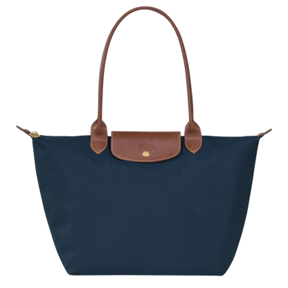 Large Pliage Bag, Navy Blue