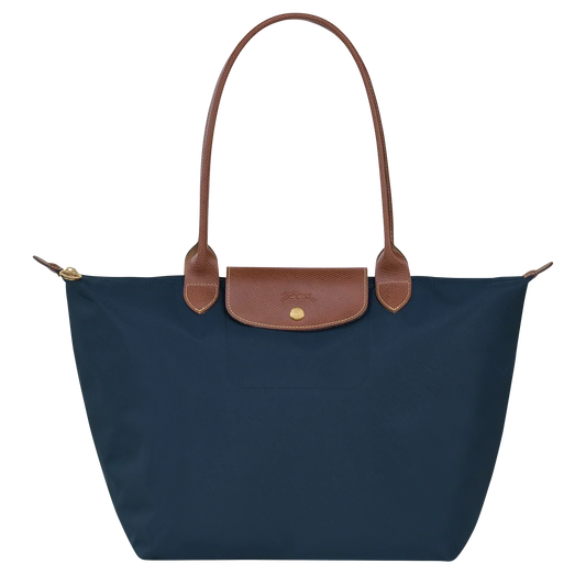 Large Pliage Bag, Navy Blue