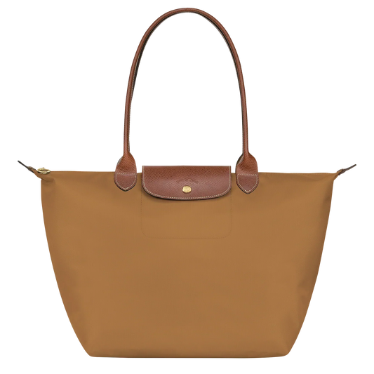 Large Pliage Bag, Light Brown