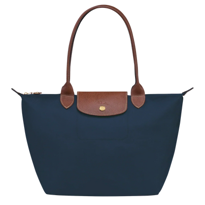 Medium Pliage Bag, Navy Blue
