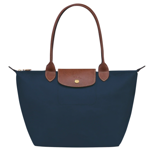 Medium Pliage Bag, Navy Blue