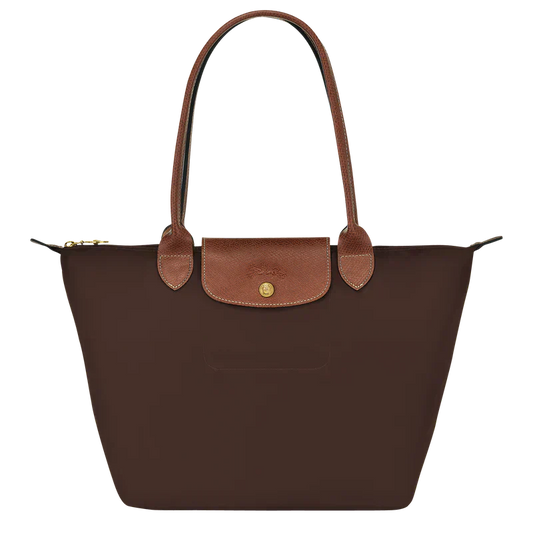 Medium Pliage Bag, Ebony