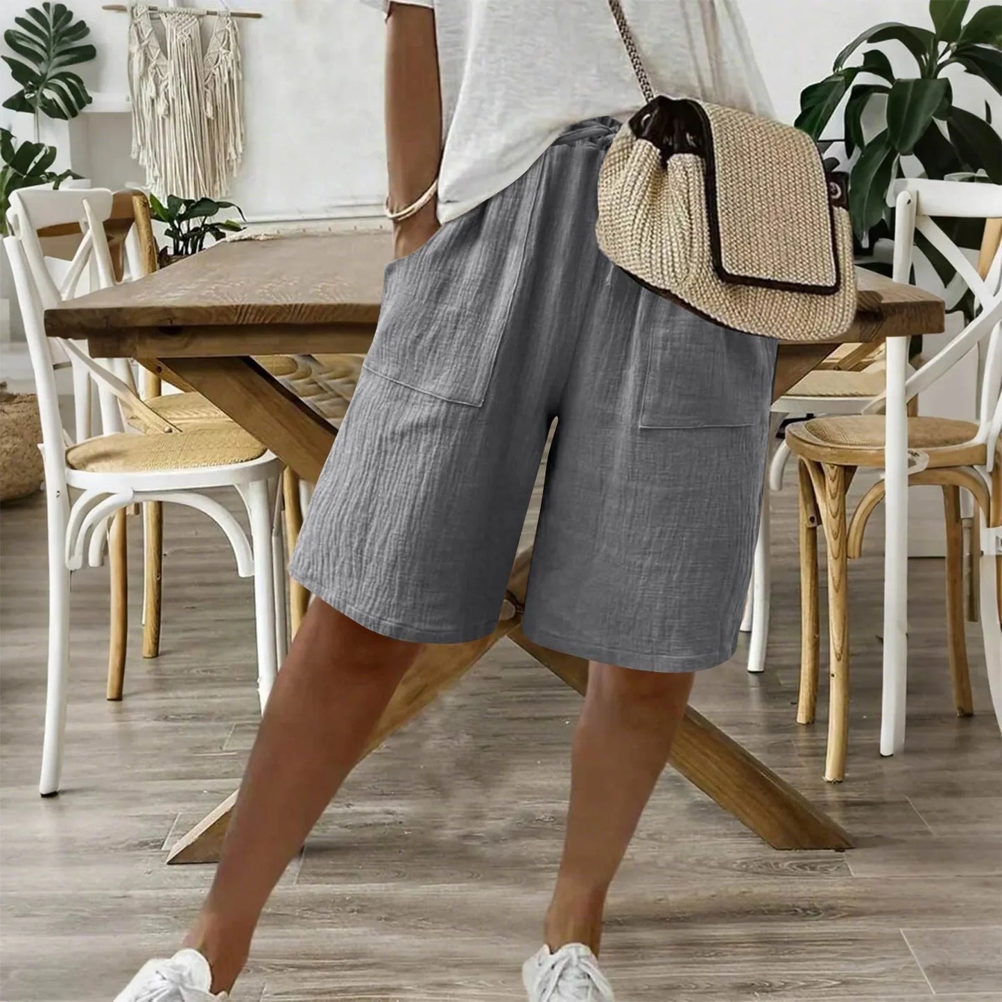 Navy | Lightweight & Comfortable Summer Shorts