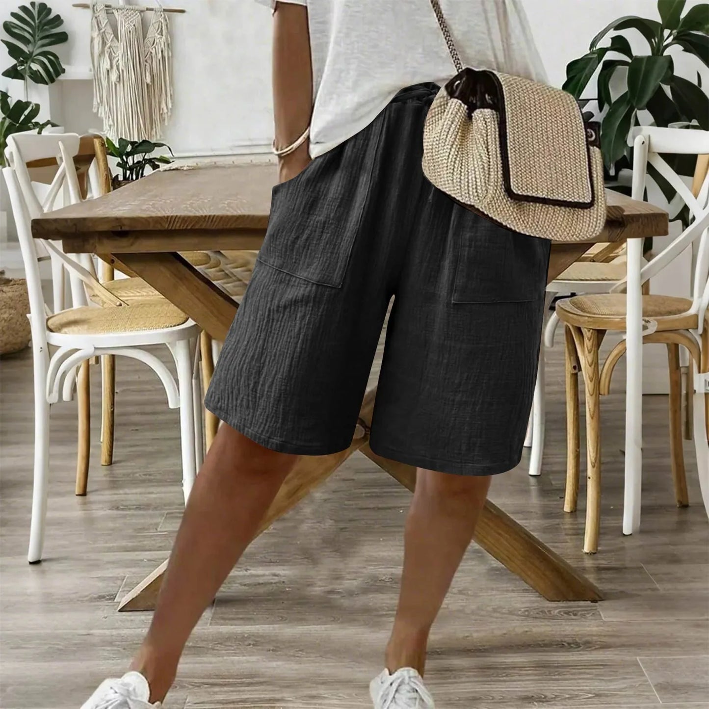 Navy | Lightweight & Comfortable Summer Shorts