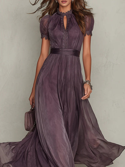 Petra | Maxi Dress with Lace Details