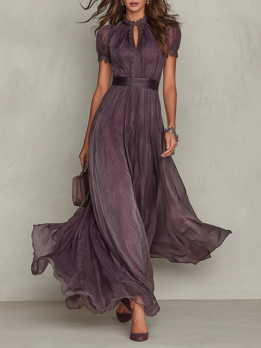Petra | Maxi Dress with Lace Details