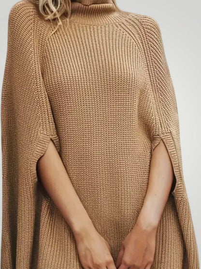 Finja | Elegant Khaki Jumper for Women with Comfort